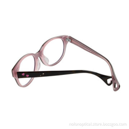 Most stylish and handmade acetate optical frames with diamond in dark tortoise